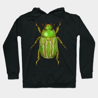 Green Jewel Beetle Hoodie